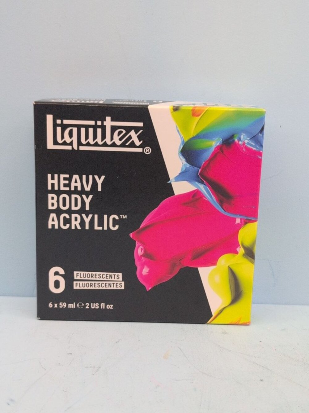 Liquitex Professional Heavy Body Acrylic Paint 6 x 59ml Fluorescent Colors Set